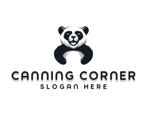 Panda Animal Bear logo design