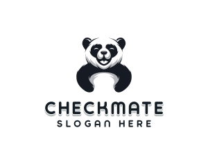 Panda Animal Bear logo design