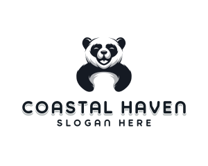 Panda Animal Bear logo design