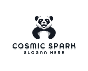 Panda Animal Bear logo design