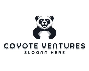 Panda Animal Bear logo design