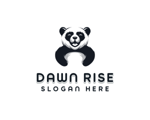 Panda Animal Bear logo design