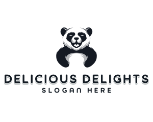 Panda Animal Bear logo design