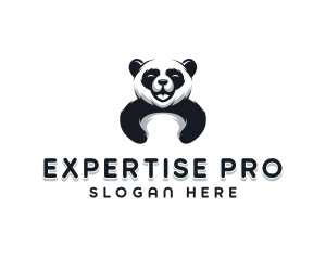 Panda Animal Bear logo design