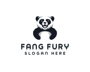 Panda Animal Bear logo design