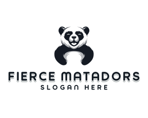 Panda Animal Bear logo design