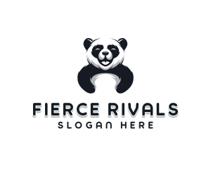 Panda Animal Bear logo design