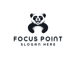 Panda Animal Bear logo design