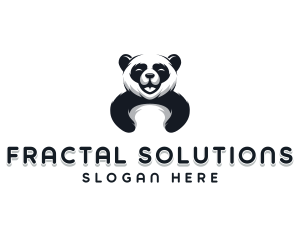 Panda Animal Bear logo design