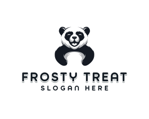 Panda Animal Bear logo design