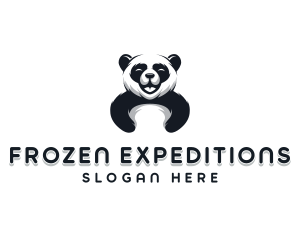 Panda Animal Bear logo design