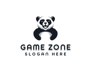 Panda Animal Bear logo design