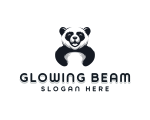 Panda Animal Bear logo design