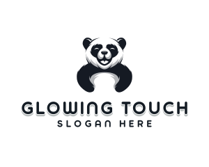 Panda Animal Bear logo design