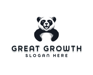 Panda Animal Bear logo design