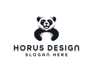 Panda Animal Bear logo design