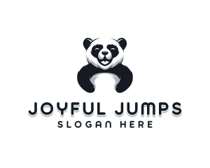 Panda Animal Bear logo design