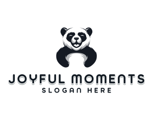 Panda Animal Bear logo design