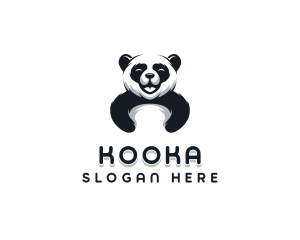 Panda Animal Bear logo design