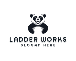 Panda Animal Bear logo design