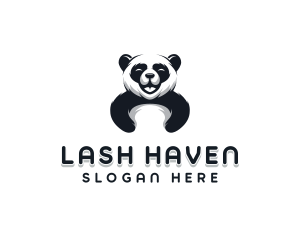 Panda Animal Bear logo design