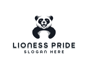 Panda Animal Bear logo design