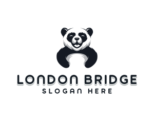 Panda Animal Bear logo design