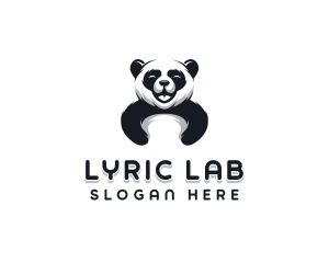 Panda Animal Bear logo design