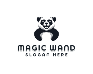 Panda Animal Bear logo design