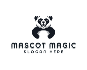 Panda Animal Bear logo design