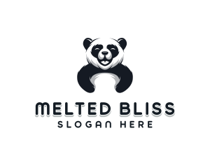 Panda Animal Bear logo design