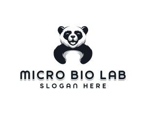 Panda Animal Bear logo design