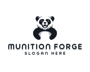 Panda Animal Bear logo design