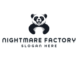 Panda Animal Bear logo design