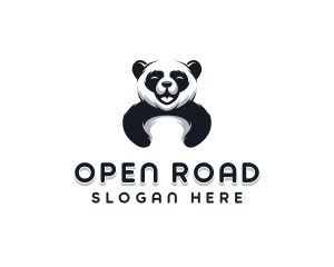 Panda Animal Bear logo design