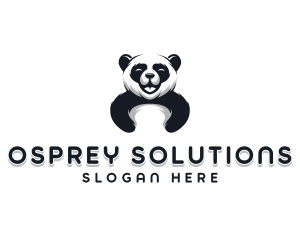 Panda Animal Bear logo design