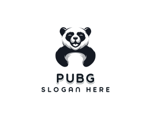 Panda Animal Bear logo design