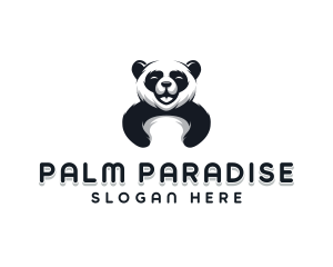 Panda Animal Bear logo design