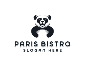 Panda Animal Bear logo design