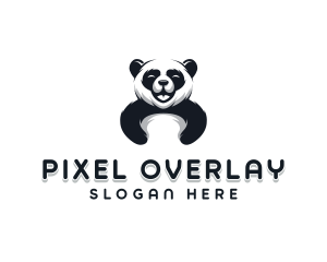 Panda Animal Bear logo design