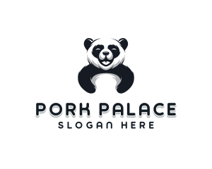 Panda Animal Bear logo design