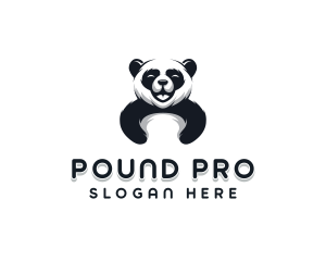 Panda Animal Bear logo design