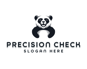 Panda Animal Bear logo design