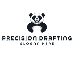 Panda Animal Bear logo design