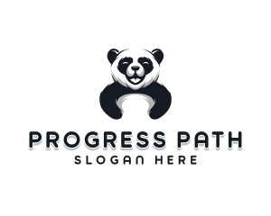 Panda Animal Bear logo design