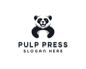 Panda Animal Bear logo design