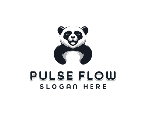 Panda Animal Bear logo design