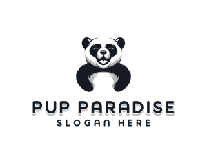 Panda Animal Bear logo design