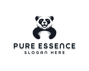 Panda Animal Bear logo design