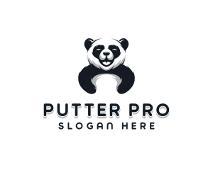 Panda Animal Bear logo design